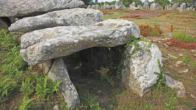 A Striking Megalithic Burial Tomb in Brittany, France, a Testament to Ancient Rituals