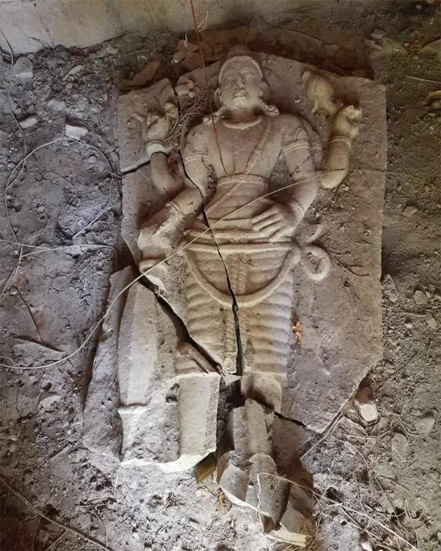 A Stunning Vishnu Idol Was Found Within One of the Newly Discovered Temples, Reflecting the Era’s Artistic Mastery