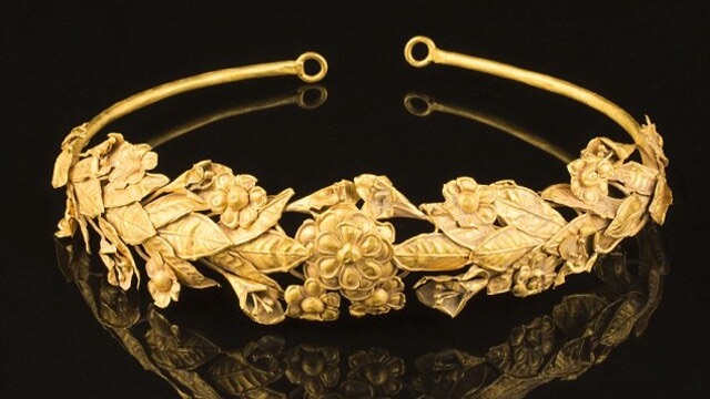 A rare 2,000-year-old gold crown was discovered under a bed in a Somerset cottage.