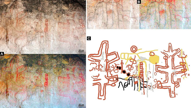 Among the findings is the dated rock art motif UT5-S2-M19, offering insights into early human creativity