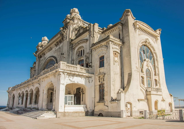 An Architectural Glimpse into Romania's Abandoned Casino Masterpiece