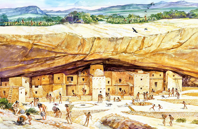 Anasazi society placed great emphasis on collective well-being