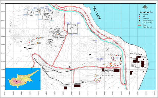 Archaeologists have made a remarkable discovery at the ancient site of Hala Sultan Tekke, located on the southeastern coast of Cyprus