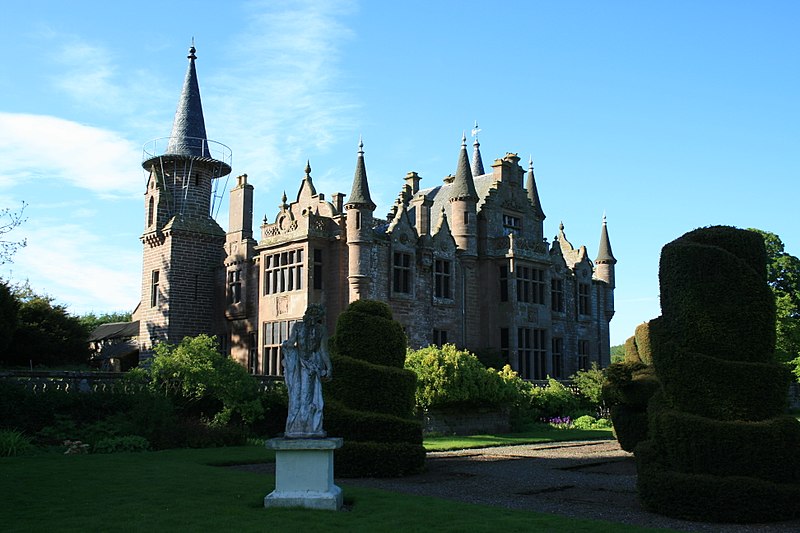 Bram Stoker, the author of Dracula, was reportedly inspired by the dark, imposing presence of Ecclesgreig Castle during his travels in Scotland