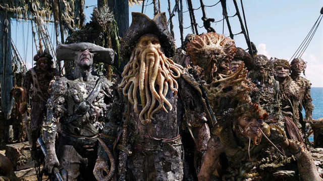 Disney’s Pirates of the Caribbean franchise reimagined the ship as a cursed vessel captained by the fearsome Davy Jones