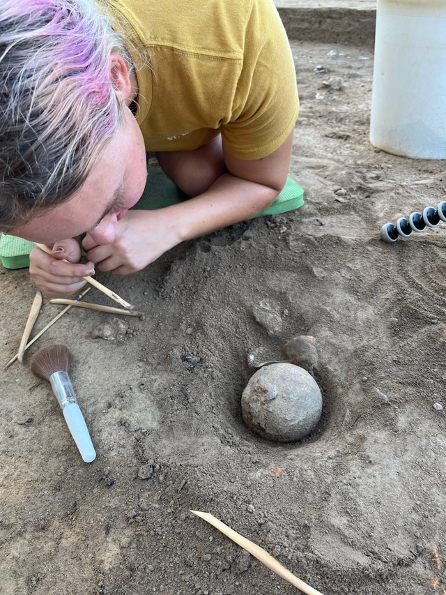 Excavation of the Original Fort Continues, and Late Last Year a Large Structure With an Attached Cellar Was Discovered