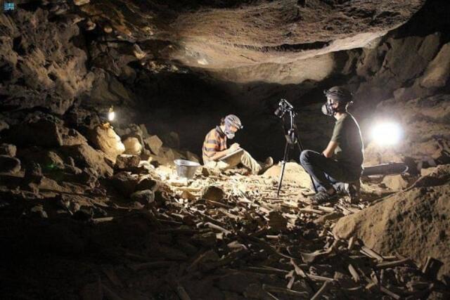 Explorers delve into the awe-inspiring depths of Saudi Arabia's Umm Jirsan lava tube system, uncovering its ancient secrets