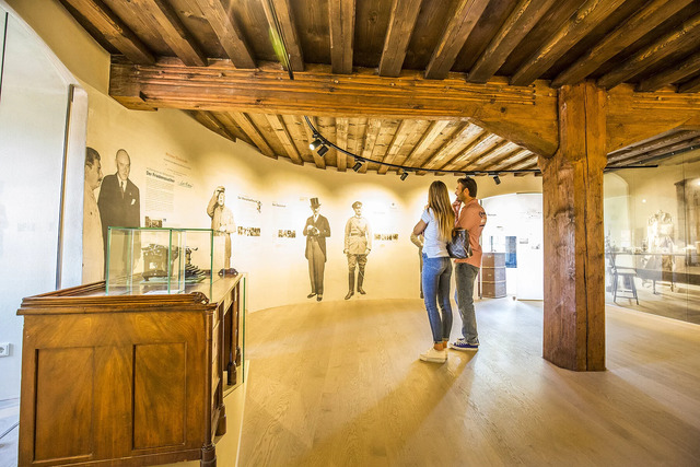 Inside the castle, remnants of grand halls, winding staircases, and living quarters hint at the opulent lifestyle of its former inhabitants