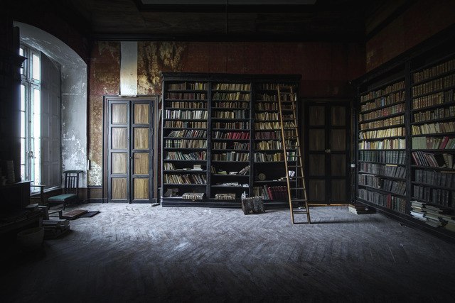 Forgotten Libraries: Where Time Fades and Nature Takes Over