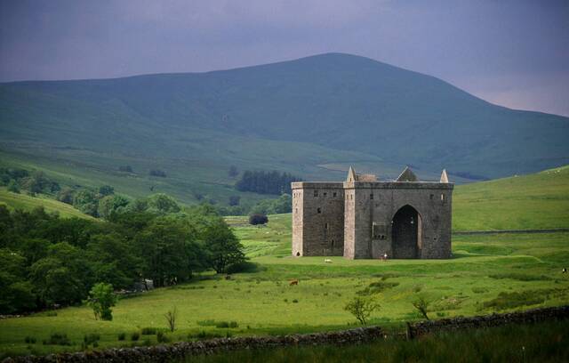 In Scotland, Hermitage Castle holds a dark and eerie history