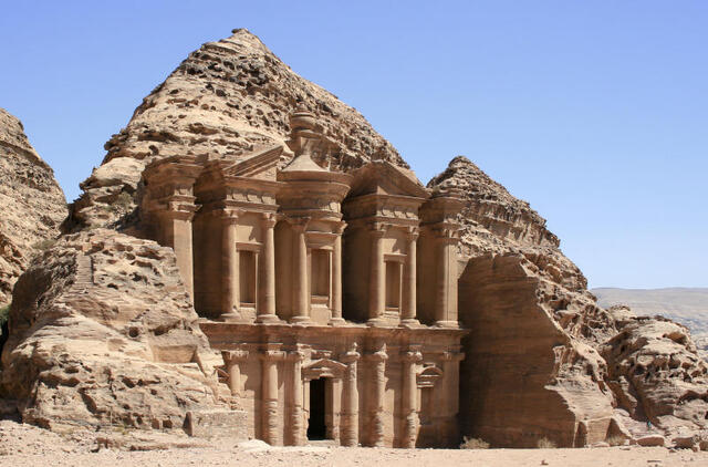 Petra is a UNESCO World Heritage Site famous for its rock-cut architecture