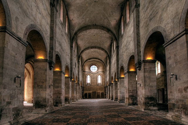 The 1986 film adaptation of The Name of the Rose, set in a medieval monastery library