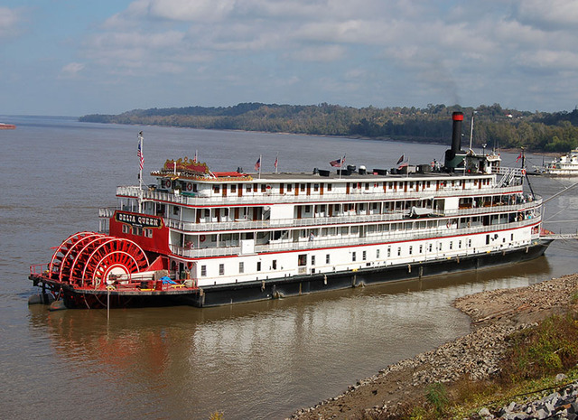 The Delta Queen, Ohio River