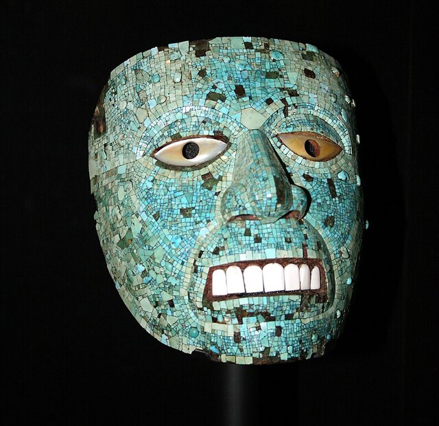 The Mask of Xiuhtecuhtli’s journey from the Aztec Empire to the British Museum in London reflects a turbulent history