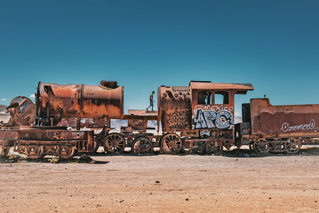 The Train Graveyard (Uyuni, Bolivia)