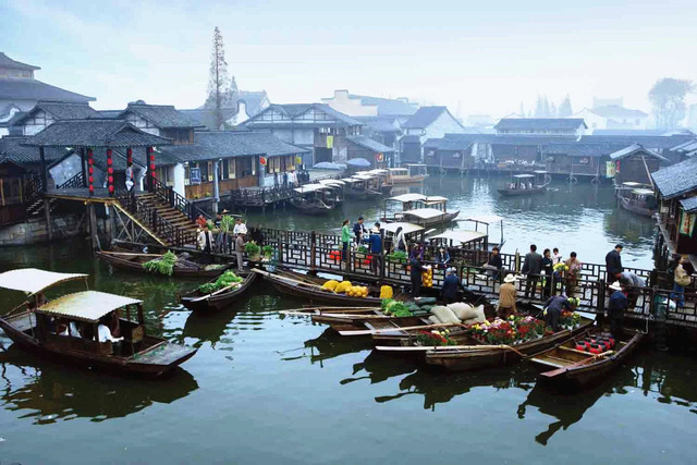 The canals of Wuzhen are not just for show—they are an integral part of village life