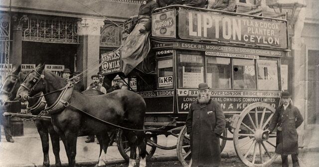 The horse-drawn bus from the 1890s was a marvel of 19th-century engineering and craftsmanship