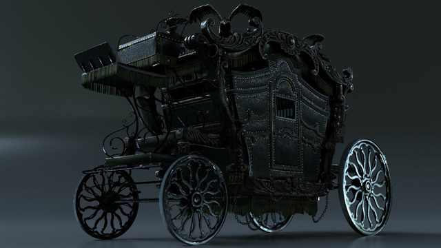 The influence of Victorian gothic carriages extends far beyond their original purpose