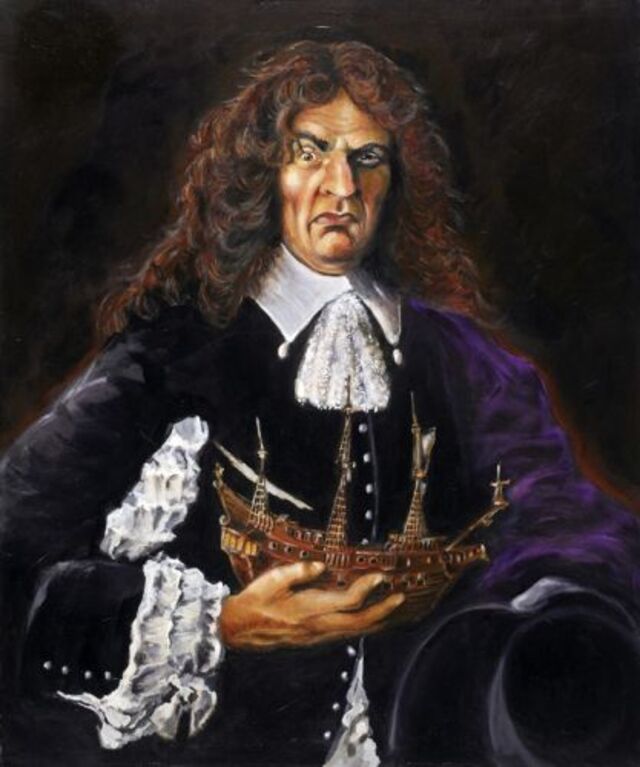 The ship was captained by Hendrick Van der Decken, a man known for his stubbornness and arrogance