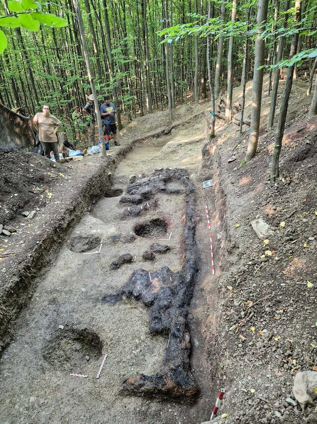 This Iron Age settlement was strategically located to oversee the surrounding valleys