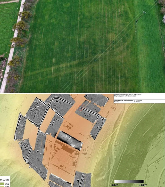 Using Geomagnetic Investigations, Researchers Revealed the Hidden Roman Camp Beneath a Field Near Bad Ems