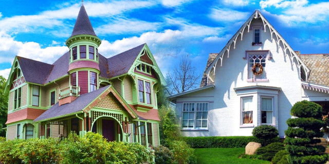 Victorian architecture was characterized by a fascination with detail, asymmetry, and eclectic styles