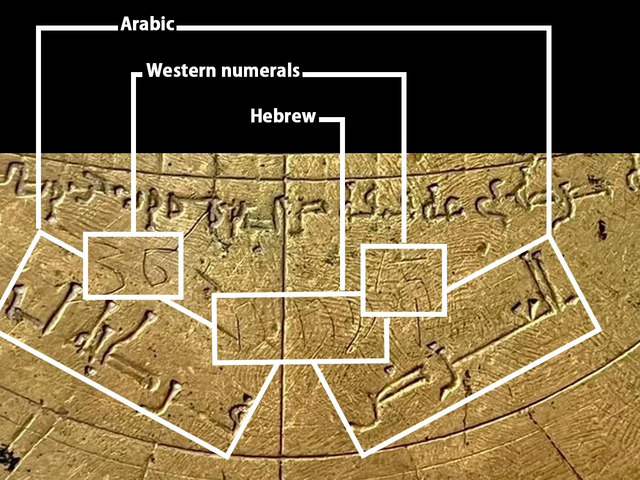 What sets the Verona astrolabe apart from others is its unique blend of inscriptions in Arabic, Hebrew, and Western numerals