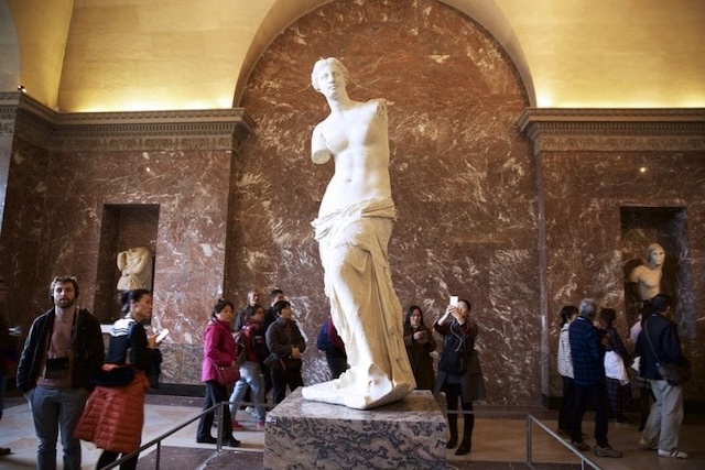 Venus de Milo - The timeless Greek statue of Aphrodite, known for its elegance and missing arms.