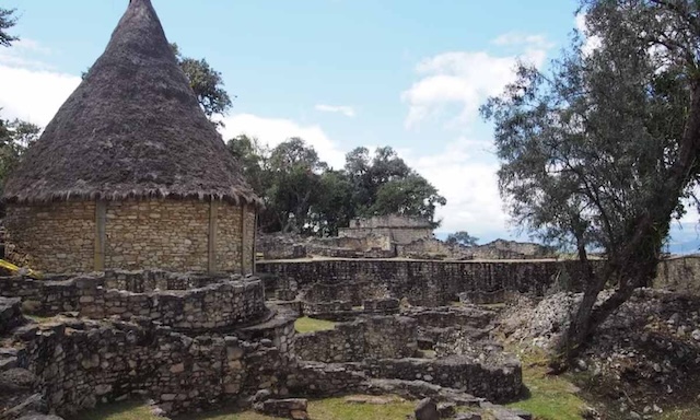 The ancient fortress of Kuelap, built by the Chachapoya people, offers a glimpse into the pre-Incan civilizations that thrived in the region before the Inca Empire's expansion