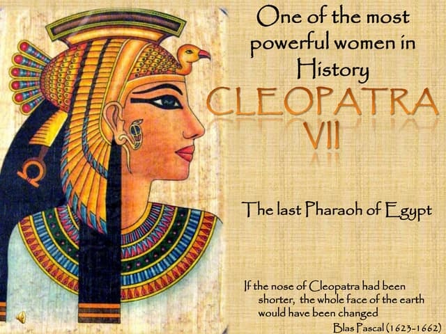 Cleopatra VII, the last Pharaoh of Egypt, remains a symbol of power and intrigue