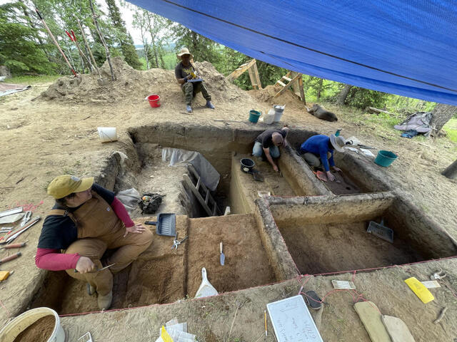 The jawbone was excavated at Hollembaek Hill, a site located south of Delta Junction, where archaeologists have collaborated extensively with local tribes to uncover the region's ancient history.