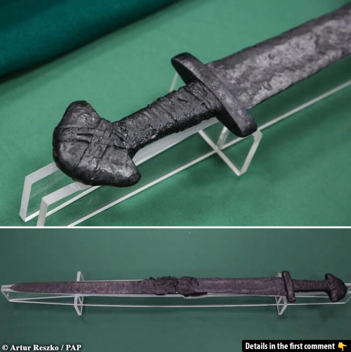 A Viking-Era Sword Found in Poland: A Remarkable Glimpse into the Past