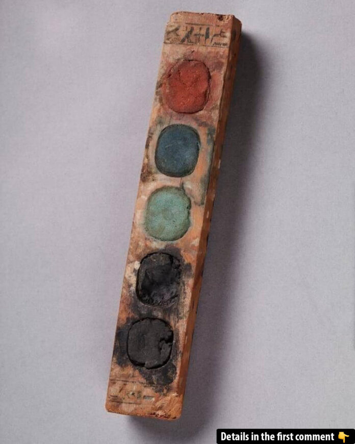 A Window Into the Past: The 3,400-Year-Old Painting Palette of Amenhotep III