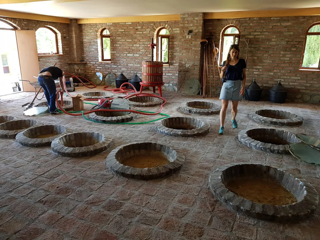 A Modern Wine Cellar in Georgia Stands as a Testament to a Tradition That Dates Back Thousands of Years.