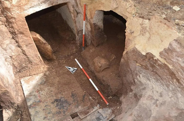 A hidden tomb complex was unearthed unexpectedly during construction of a parking lot near Mater Dei Hospital, revealing ancient secrets beneath modern development.