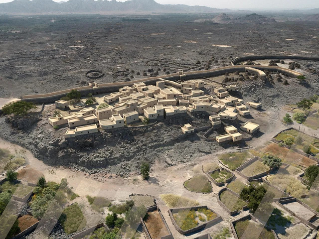 A stunning 3D virtual reconstruction brings the Bronze Age site of al-Natah back to life, offering a glimpse into its ancient architecture.