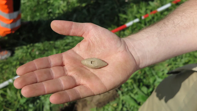 Archaeologists discovered numerous lead sling shots at the site, each marked with letters identifying the Roman legion responsible for their manufacture.