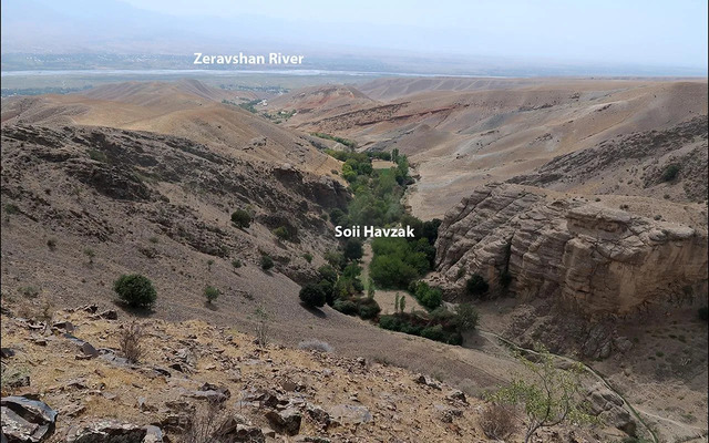 Believed to be a migration route for early human species, this view highlights the region's archaeological significance