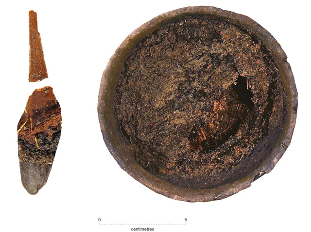 Bronze Age Dishes, Like the Spoon (Left) and Bowl (Right) Found at Must Farm, Have Provided Key Insights Into the Diets of Its Inhabitants.