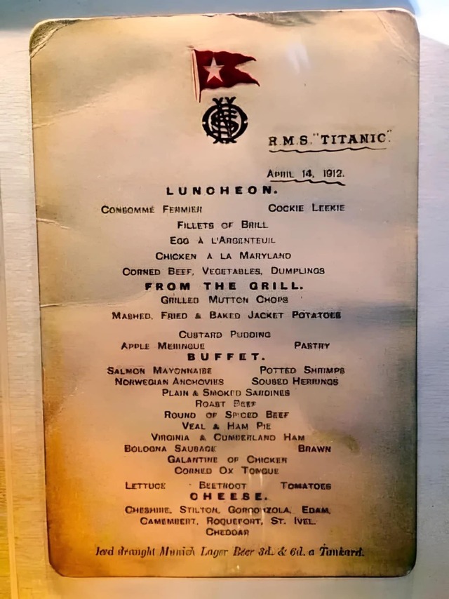 Discovering Titanic’s Culinary Heritage Delve into the menus that defined a voyage of luxury and history.