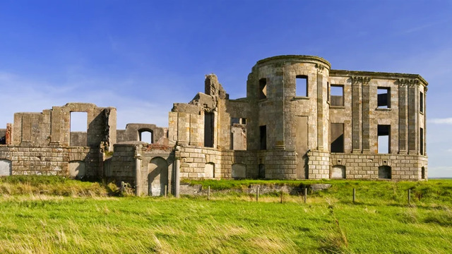 Downhill House was a masterpiece of 18th-century architecture