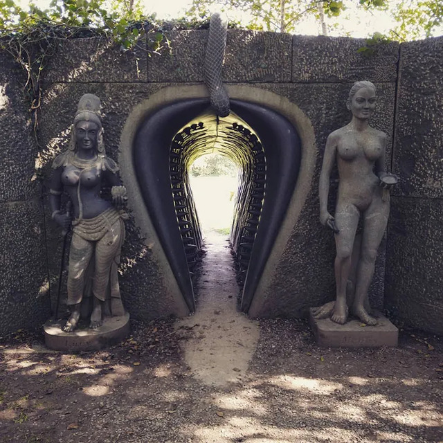 Flanking the gateway to Victor’s Way, these statues set the tone for the thought-provoking journey ahead.