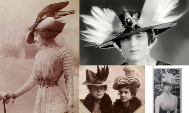 Feathers, wings, and entire birds were used to create elaborate headpieces that symbolizes wealth and social status.