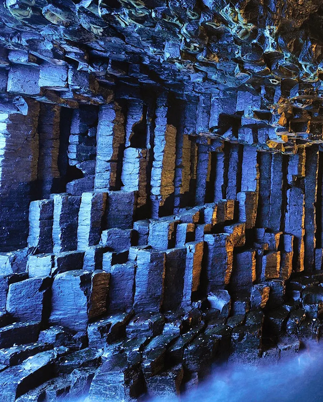 Fingal’s Cave became a popular destination for travelers seeking the Romantic ideal