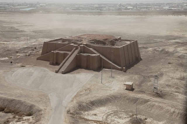 In 2005, the Ziggurat of Ur, partly restored and located at Ali Air Base, Iraq, continued to echo its historical significance as a mudbrick and baked brick marvel from 2100 B.C.E.