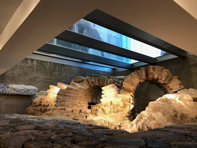 In the heart of Athens, a Zara store sits atop an ancient Roman tomb dating back to the 1st or 2nd century AD