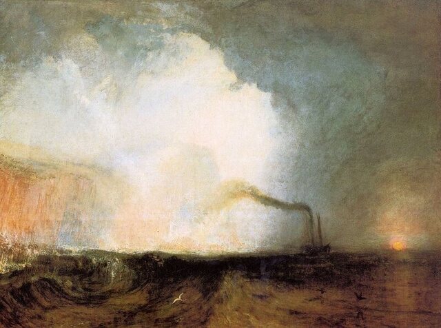 J.M. W. Turner’s masterpiece, “Staffa, Fingal’s Cave,” capturing the cave’s majestic allure.