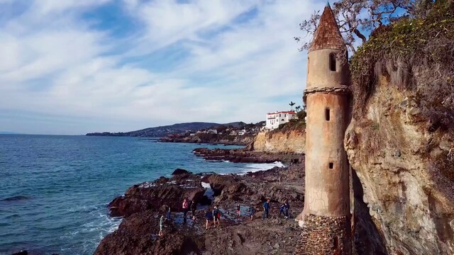 La Tour's castle-like design draws visitors to Victoria Beach for a glimpse of this unique landmark.