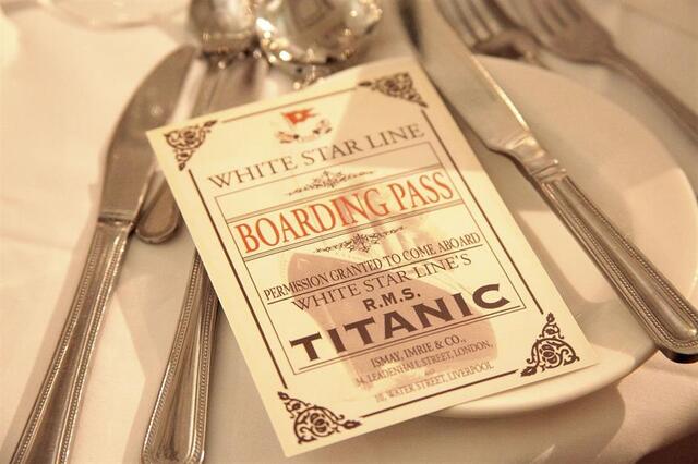 Recreating History Rayanne House in Belfast offers a nine-course Titanic-inspired menu, reflecting first-class dining.