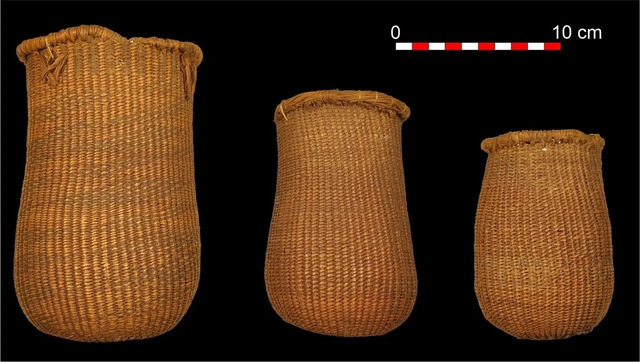 Remarkable 9,500-year-old baskets crafted by ancient hunter-gatherers were unearthed in the Cueva de los Murciélagos.